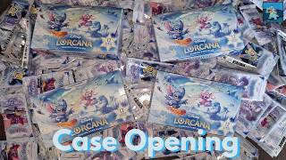 Opening a case of Disney Lorcana: Winterspell!