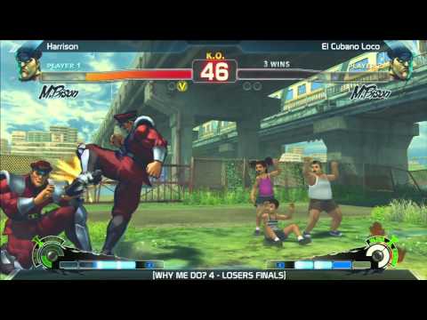 SSF4: Harrison vs El Cubano Loco - Losers Finals - Why Me Dojo? 4