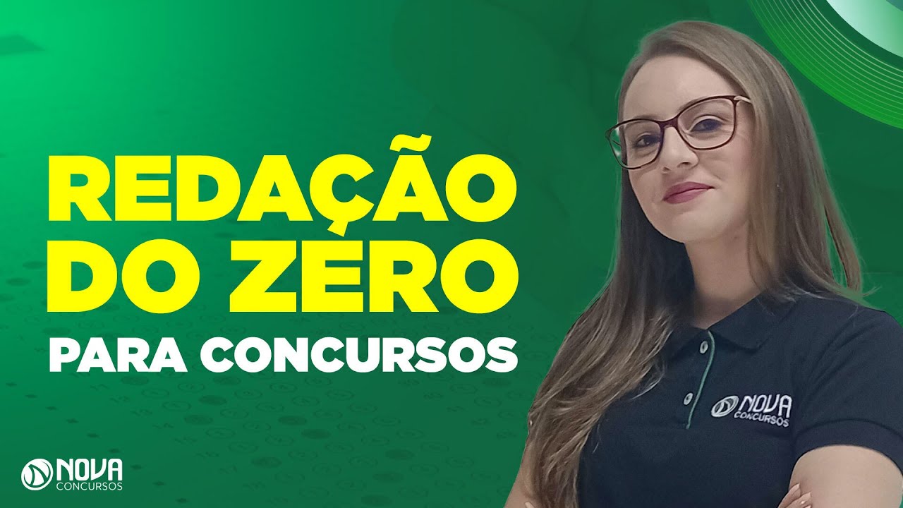 REDAÇÃO DO ZERO PARA CONCURSOS PÚBLICOS