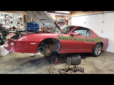 1989 LS IROC Ep 2 - Front suspension and steering rebuild