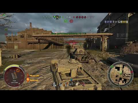 Chieftain 6K damage Ranked Battle World of tanks console