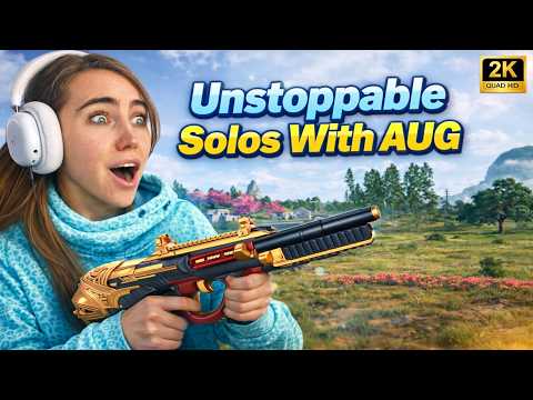 When The AUG Gets ROLLING I WIN Every Fight! [2k PUBG Gameplay]