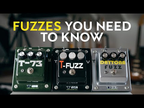 Three Fuzzes you need to know / T-Pedals (T-Fuzz, T-73, Daytona Fuzz)