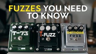 Video thumbnail for Three Fuzzes you need to know / T-Pedals (T-Fuzz, T-73, Daytona Fuzz) by We As A Company