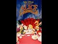 Digitized Opening To Alice In Wonderland UK VHS Version 2