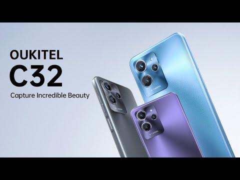 OUKITEL C32 | Best Budget Smartphones 2023 | 6.517" HD+ Display, 8GB RAM+128GB ROM, 20MP Rear Camera