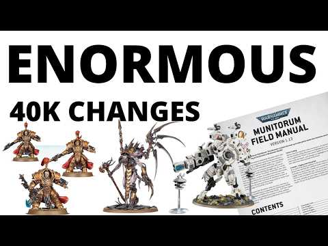 HUGE 40K Rules Updates - Balance Dataslate, New Points + More!