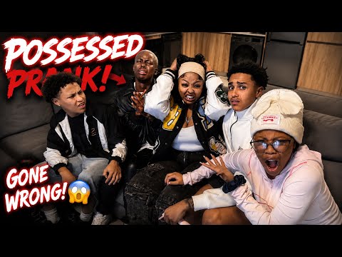 ACTING POSSESSED IN FRONT OF MISHA, SASHA & TA LIDZ (GONE WRONG!)