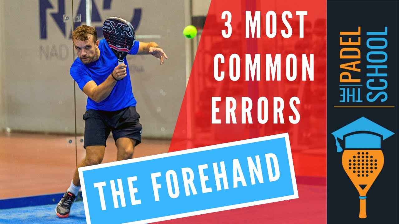 Forehand technique: avoiding common errors