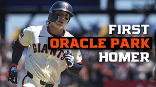 Jung Hoo Lee's First Home Run at Oracle Park | 이정후 홈런 | San Francisco Giants Highlights