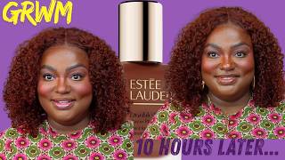 NEW Double Wear Reformulated 😳 | 10 Hour Wear Test on Oily Skin | GRWM
