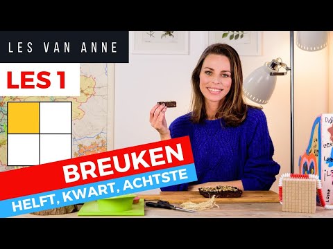Rekenen groep 6 - Breuken, half, kwart, achtste