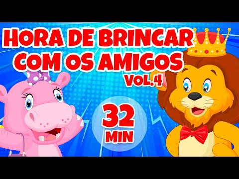 Hora de Brincar com os Amigos Vol. 4 - Giramille 32 min | Desenho Animado Musical
