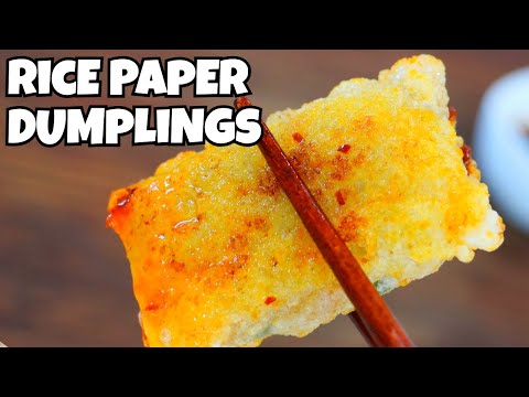 Crispy Rice Paper Chicken Dumplings—No More Mistakes!