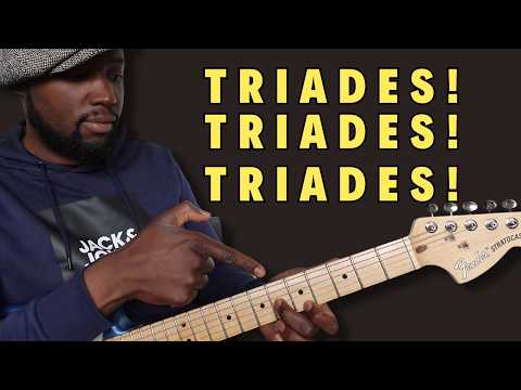 Pratiquez les triades comme ça et votre jeu de guitare deviendra imparable !
