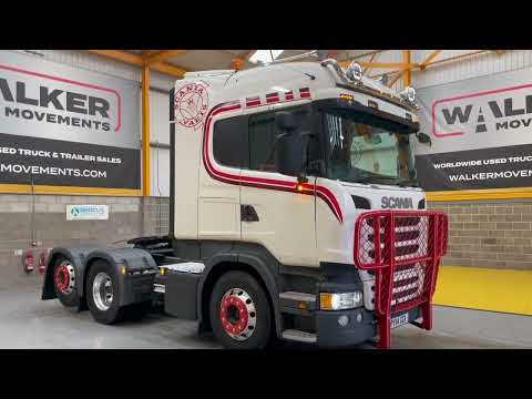 New In Stocklist For Sale: SCANIA R450 *EURO 6* HIGHLINE 6X2 TAG AXLE TRACTOR UNIT – 2014 – PY14 GGV