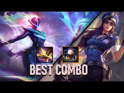 CAITLYN LUX COMBO DOESN'T LET THE ENEMY PLAY