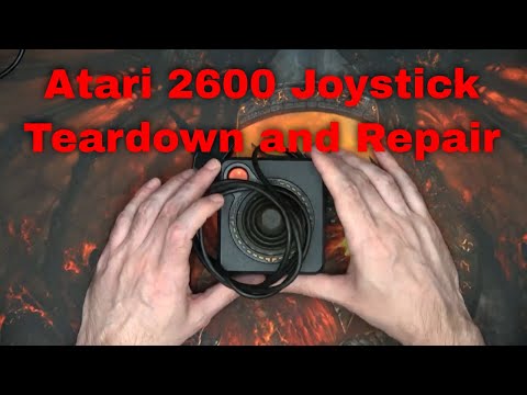 Atari 2600 Joystick Teardown and Repair