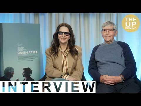 Juliette Binoche and Tom Courtenay interview on Queen at Sea at Berlinale 2026