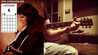 How To Play &quot;LOVE ART BLUES&quot; by Neil Young | Acoustic Guitar Tutorial