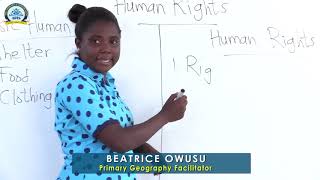 GEOGRAPHY FOR GRADE 1 [REVISION]