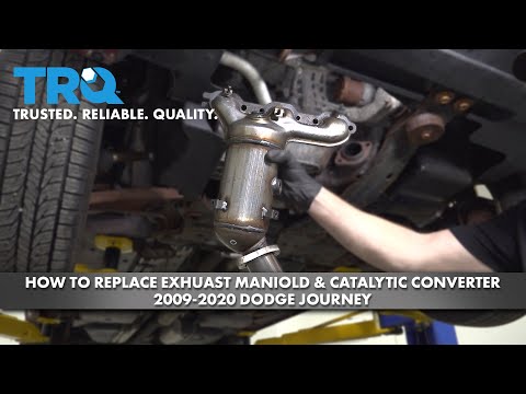 How To Replace Exhaust Manifold & Catalytic Converter Assembly 2009-2020 Dodge Journey