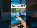 How to fix frozen or black screen on a pc 👀