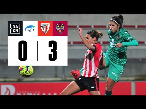 Athletic Club vs Levante UD (0-3) | Resumen y goles | Highlights Liga F