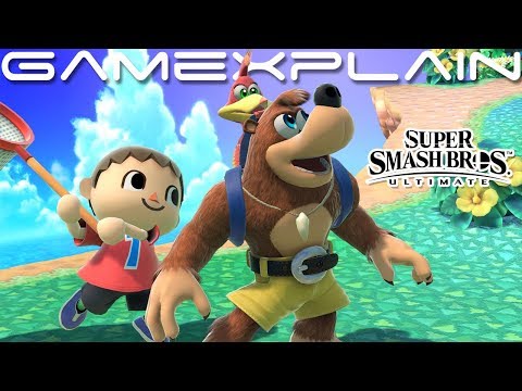 NEW Screenshots of Banjo-Kazooie & the Hero in Super Smash Bros. Ultimate!