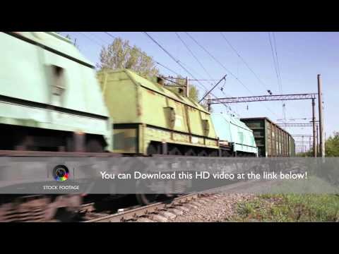Freight train time lapse