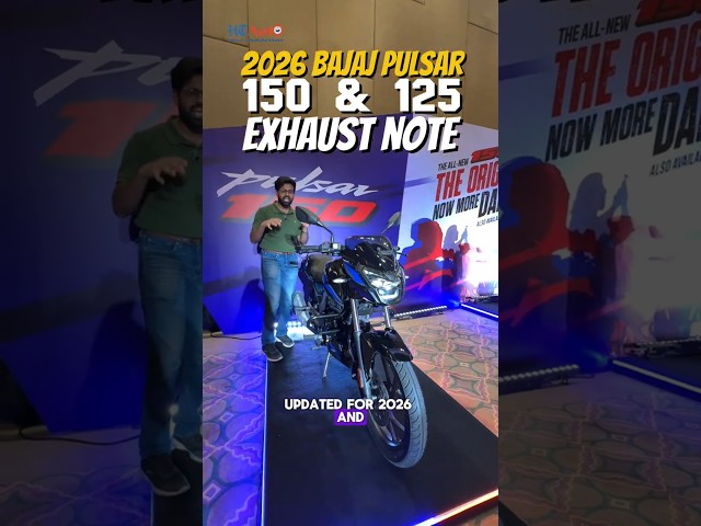 New Bajaj Pulsar 125 and Pulsar 150 Exhaust Note!