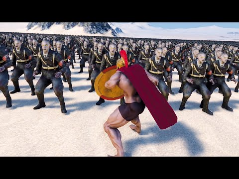 SPARTAN VS 20,000 NAZI ZOMBIES - UEBS MODS - Ultimate Epic Battle Simulator