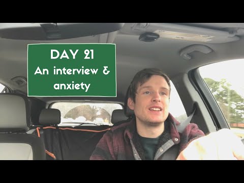 {Day 21 | Vloguary} Interview & anxiety (why + what I do)