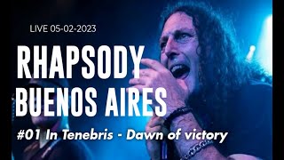 Rhapsody - In Tenebris/Dawn of Victory  live in Buenos Aires Teatro Flores [Multi-Cam]