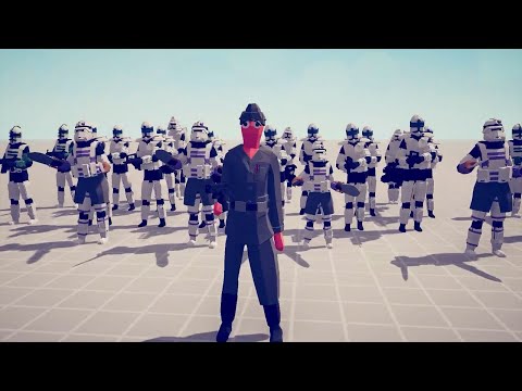 STAR WARS ARMY vs 200X UNITS - TABS -  Totally Accurate Battle Simulator
