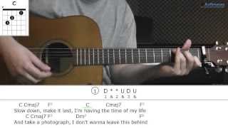 How to play All I Ever Wanted with Brian Melo (Guitar lesson)