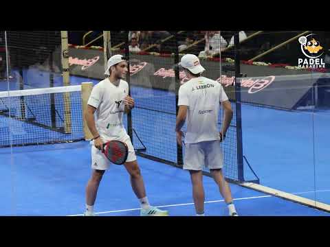 Cámara aislada para los fans de Juan Lebron  - Premier Padel