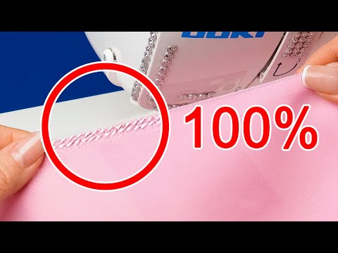 🌈 How To Sew a Narrow Hem on Sheer Fabric Easily (Part #60)