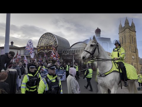 Blackpool No Filter Britain Protest