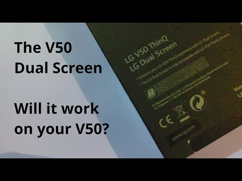 Will the Dual Screen work with your LG V50? How to check!
