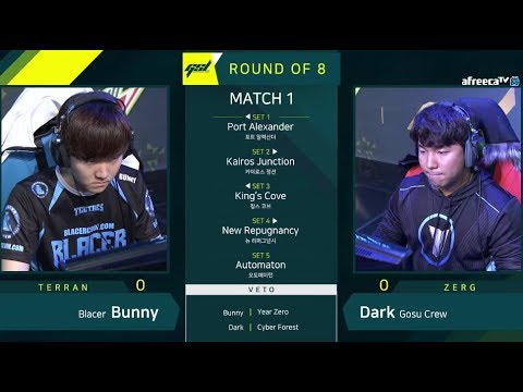 [2019 GSL S1] Ro.8 Day1 Match1 Bunny vs Dark