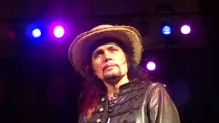 Adam Ant live -- Can&#39;t Set Rules about Love -- Palace Theatre, Greensburg/Pittsburgh, Sept 17, 2017