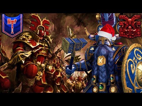 Belegar and the Very Khornate Christmas! - GET ZE FLAMMENWERFER - Dwarfs vs. Chaos