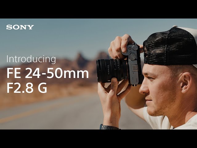 Vidéo SONY FE 24-50 mm f/2,8 G