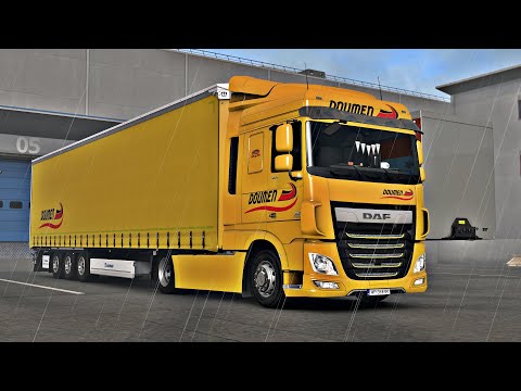 ETS2 1.37 - ProMods 2.46 - DAF XF 460 Euro 6 - Trip: Siedlce - Warszawa