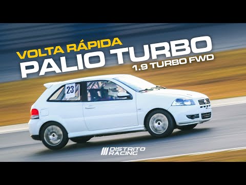 Palio 1.9 16V Turbo de pista - Volta rápida