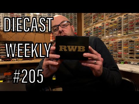 Diecast  Weekly Ep. 205 - Hot Wheels RLC RWB, M2 chase score and more....