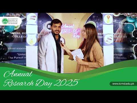 Interview at Annual Research Day 2025 | #youtubevideo