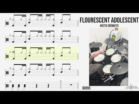 How to Play 🥁   Flourescent Adolescent   Arctic Monkeys