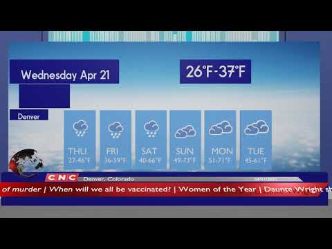 Weather Forecast Denver, Colorado  ▶ Denver weather Forecast and local news 04/21/2021